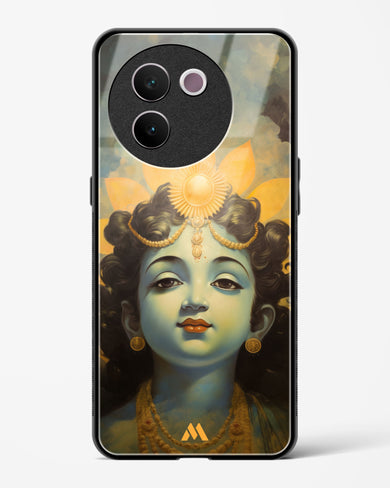 Krishna Serenade Glass Case Phone Cover (Vivo)