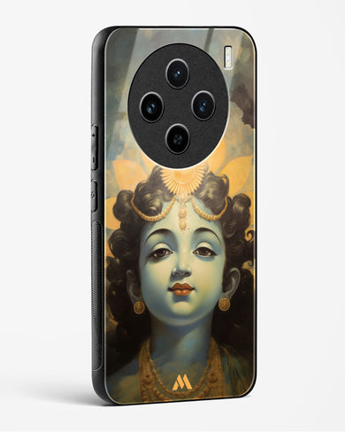 Krishna Serenade Glass Case Phone Cover (Vivo)
