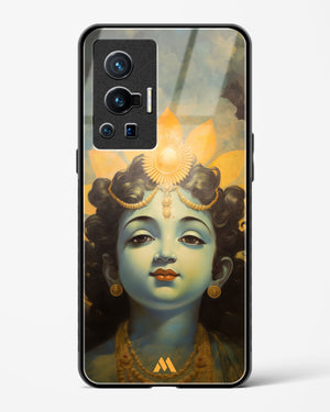 Krishna Serenade Glass Case Phone Cover (Vivo)