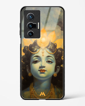 Krishna Serenade Glass Case Phone Cover (Vivo)