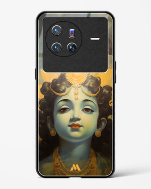 Krishna Serenade Glass Case Phone Cover (Vivo)