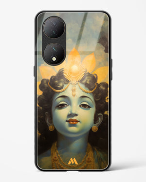 Krishna Serenade Glass Case Phone Cover (Vivo)