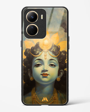 Krishna Serenade Glass Case Phone Cover (Vivo)