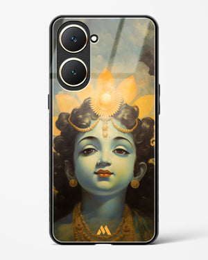 Krishna Serenade Glass Case Phone Cover (Vivo)