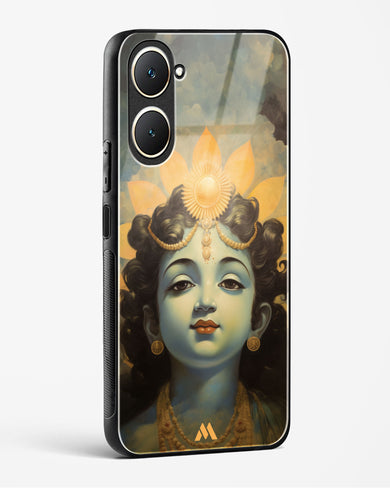 Krishna Serenade Glass Case Phone Cover (Vivo)