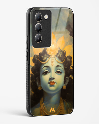 Krishna Serenade Glass Case Phone Cover (Vivo)