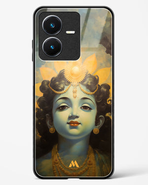 Krishna Serenade Glass Case Phone Cover (Vivo)