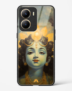 Krishna Serenade Glass Case Phone Cover (Vivo)