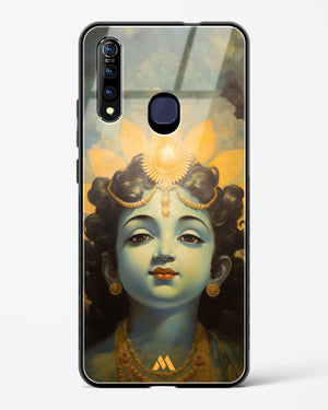 Krishna Serenade Glass Case Phone Cover (Vivo)