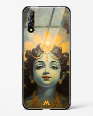 Krishna Serenade Glass Case Phone Cover (Vivo)