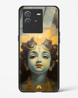 Krishna Serenade Glass Case Phone Cover (Vivo)