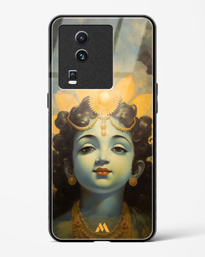 Krishna Serenade Glass Case Phone Cover (Vivo)