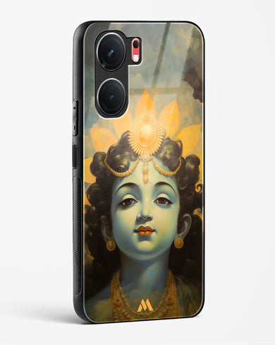 Krishna Serenade Glass Case Phone Cover (Vivo)