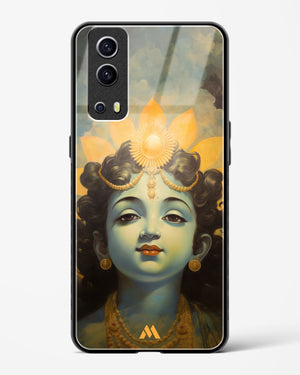 Krishna Serenade Glass Case Phone Cover (Vivo)