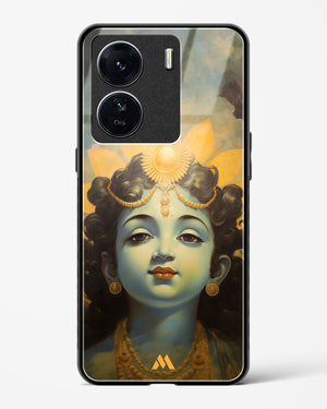 Krishna Serenade Glass Case Phone Cover (Vivo)