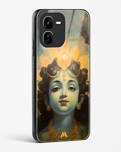 Krishna Serenade Glass Case Phone Cover (Vivo)