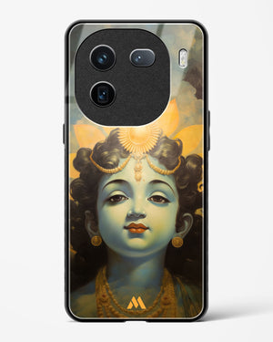 Krishna Serenade Glass Case Phone Cover (Vivo)
