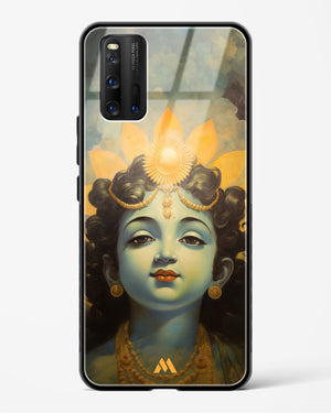 Krishna Serenade Glass Case Phone Cover (Vivo)