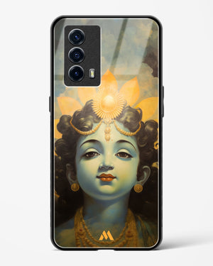 Krishna Serenade Glass Case Phone Cover (Vivo)