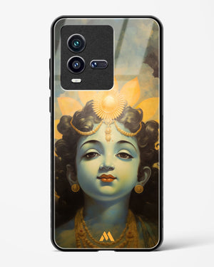 Krishna Serenade Glass Case Phone Cover (Vivo)