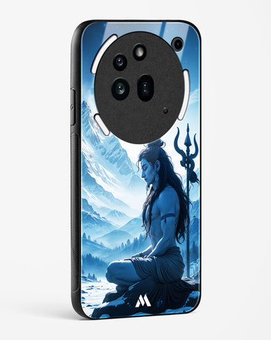 Meditating on Kailash Glass Case Phone Cover (Nothing)