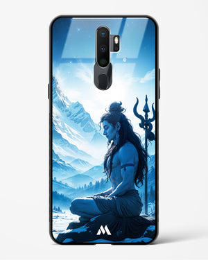 Meditating on Kailash Glass Case Phone Cover (Oppo)