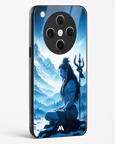 Meditating on Kailash Glass Case Phone Cover (Oppo)