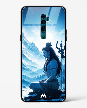 Meditating on Kailash Glass Case Phone Cover (Oppo)