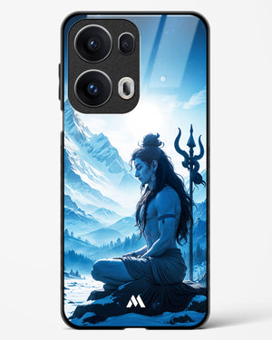 Meditating on Kailash Glass Case Phone Cover (Oppo)