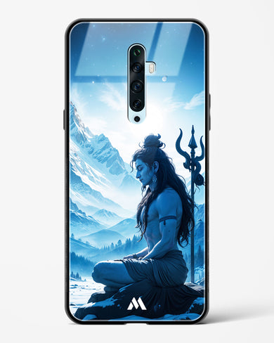 Meditating on Kailash Glass Case Phone Cover (Oppo)