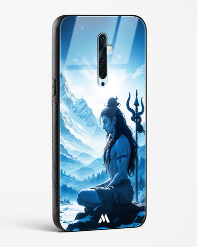 Meditating on Kailash Glass Case Phone Cover (Oppo)