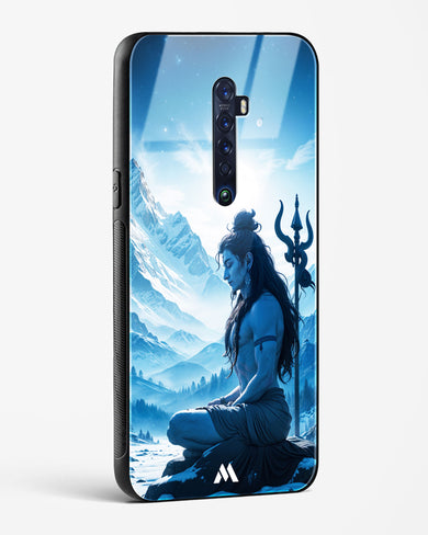 Meditating on Kailash Glass Case Phone Cover (Oppo)