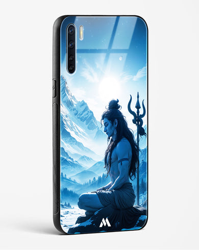 Meditating on Kailash Glass Case Phone Cover (Oppo)