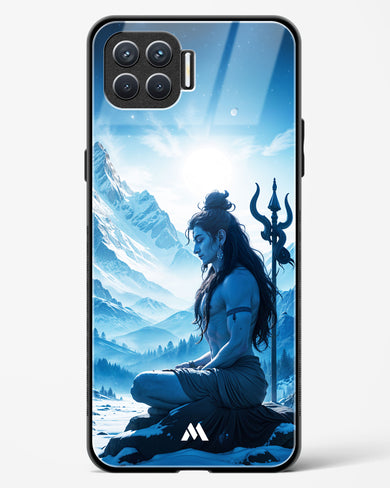 Meditating on Kailash Glass Case Phone Cover (Oppo)