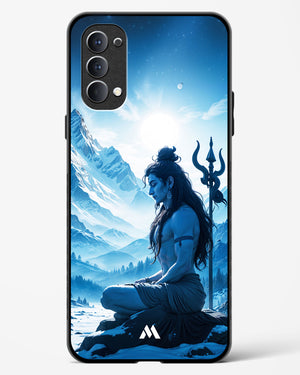 Meditating on Kailash Glass Case Phone Cover (Oppo)