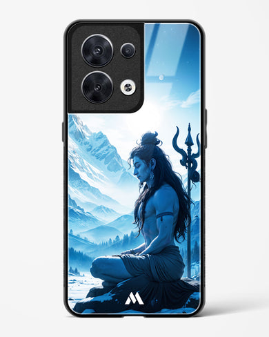 Meditating on Kailash Glass Case Phone Cover (Oppo)