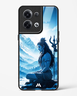 Meditating on Kailash Glass Case Phone Cover (Oppo)