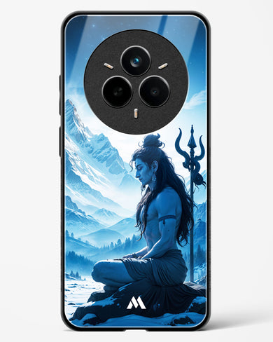 Meditating on Kailash Glass Case Phone Cover (Realme)