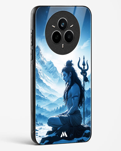 Meditating on Kailash Glass Case Phone Cover (Realme)