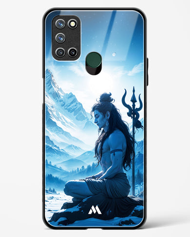 Meditating on Kailash Glass Case Phone Cover (Realme)