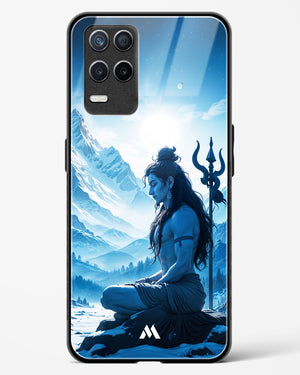 Meditating on Kailash Glass Case Phone Cover (Realme)