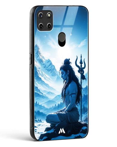 Meditating on Kailash Glass Case Phone Cover (Realme)