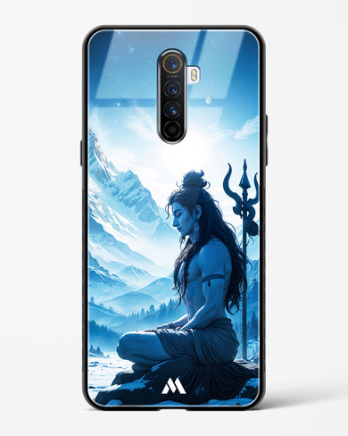 Meditating on Kailash Glass Case Phone Cover (Realme)