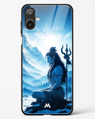Meditating on Kailash Glass Case Phone Cover (Samsung)