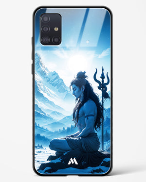 Meditating on Kailash Glass Case Phone Cover (Samsung)