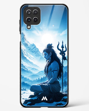 Meditating on Kailash Glass Case Phone Cover (Samsung)