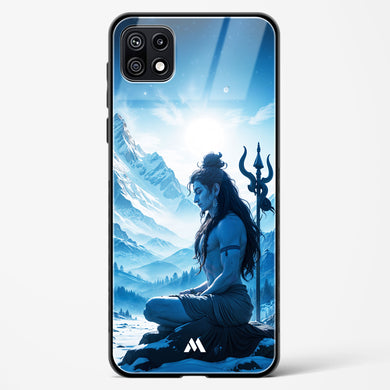 Meditating on Kailash Glass Case Phone Cover (Samsung)