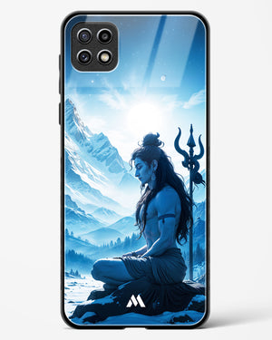 Meditating on Kailash Glass Case Phone Cover (Samsung)
