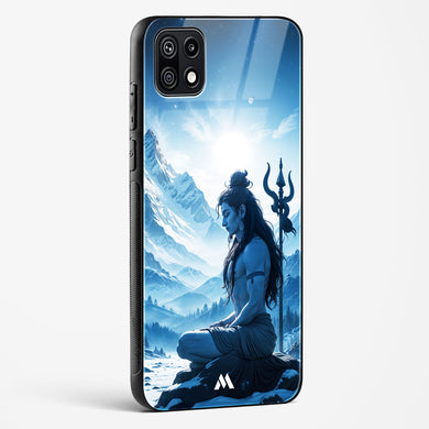 Meditating on Kailash Glass Case Phone Cover (Samsung)