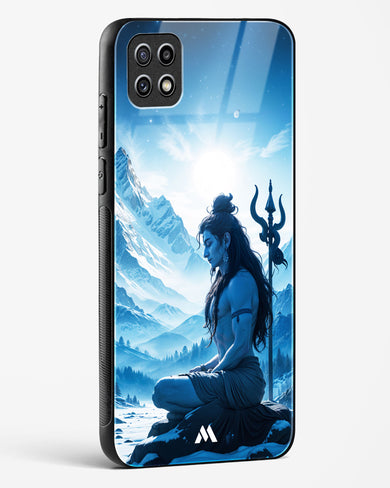 Meditating on Kailash Glass Case Phone Cover (Samsung)